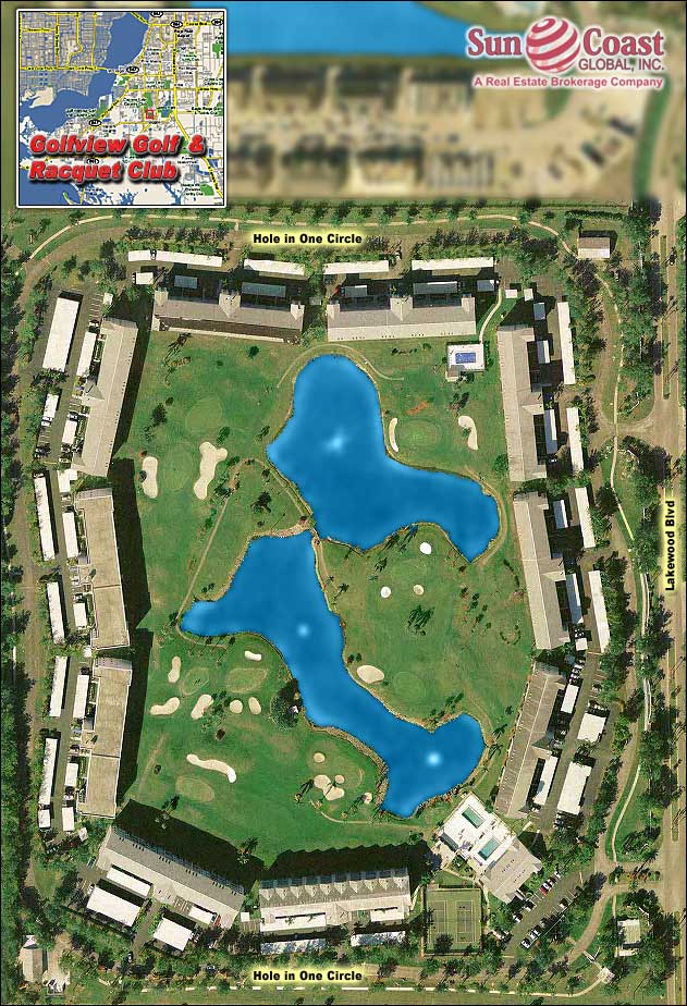 Golfview Overhead Map